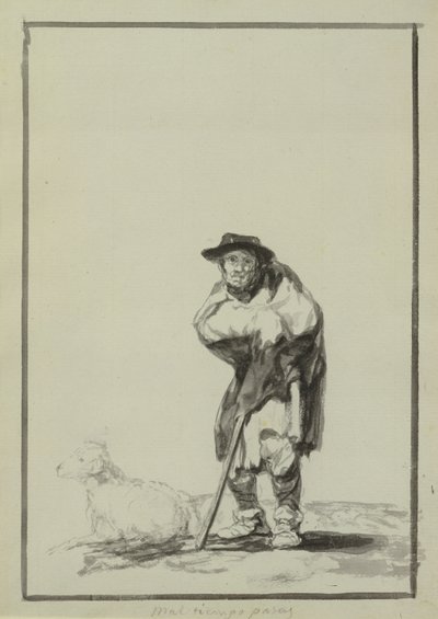 Bad Weather Passes by Francisco de Goya